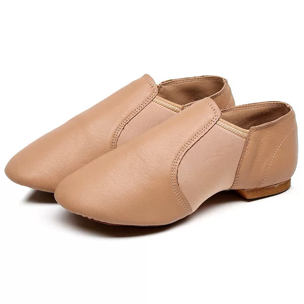 Genuine leather dance shoes women's soft bottom practice belly dance indoor dancing special jazz cheerleading cowhide dance shoes Classical