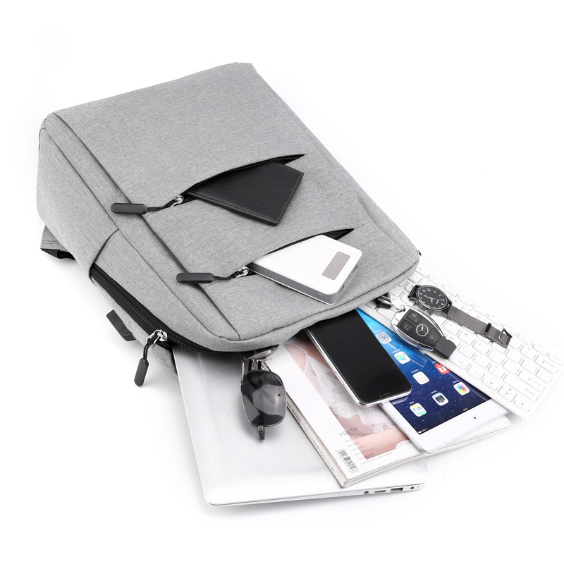 Mochila grande para hombre, diseño simple, ligera, ideal para trabajo o universidad