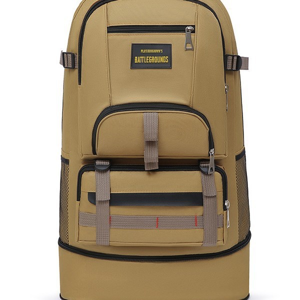 Cross-Border Large-Capacity Mountaineering Bag, Outdoor Travel Backpack, Oxford Cloth Luggage Bag, Work Backpack, Wholesale Lightweight
