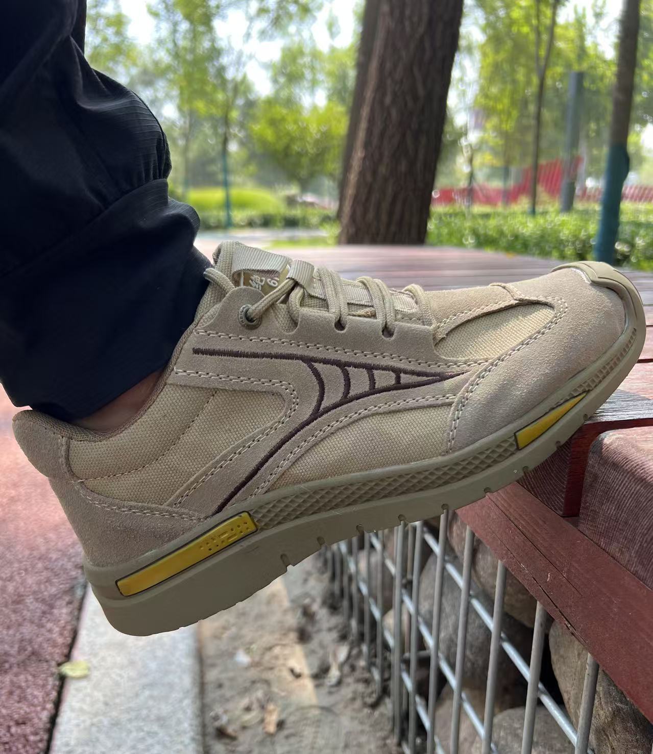 Men Special Work Shoes Labor Protection Steel Toe Anti-Smash Anti-Puncture Men's Safety Kevlar Midsole Anti-Slip Wear-Resistant Protective Work_vogvips.com