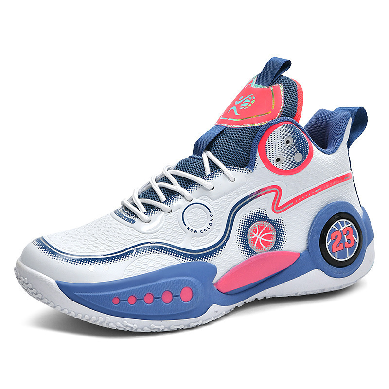 Zapatos de baloncesto de hombre de tamaño grande, zapatos transpirables de verano, zapatos deportivos casuales, zapatos de carrera de alto perfil image 8