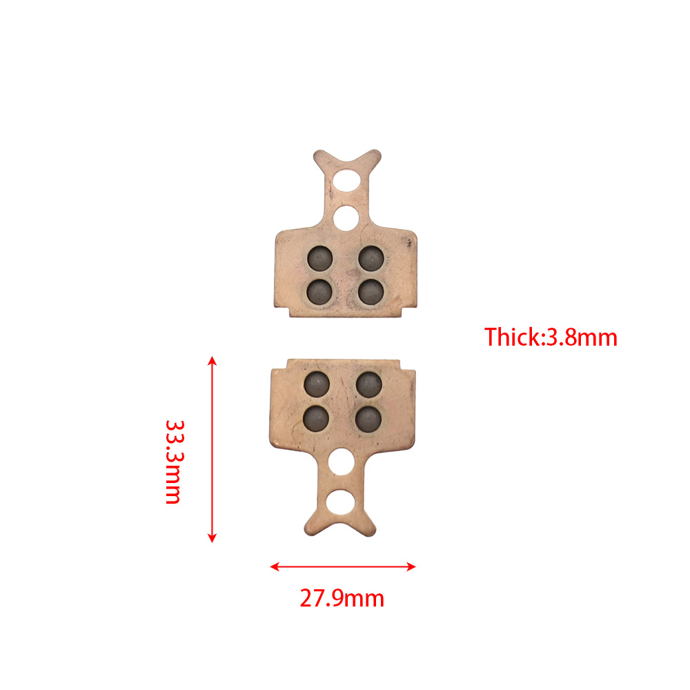 Bicicleta de montaña Disco sinterizado a base de cobre Pastillas de freno Pastillas de freno totalmente metálicas M355 BB5 M355 M446