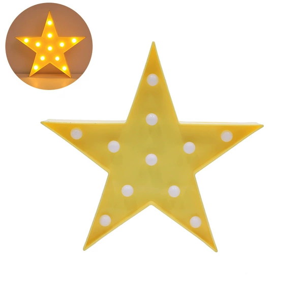 Yellow star 27×27×5 cm