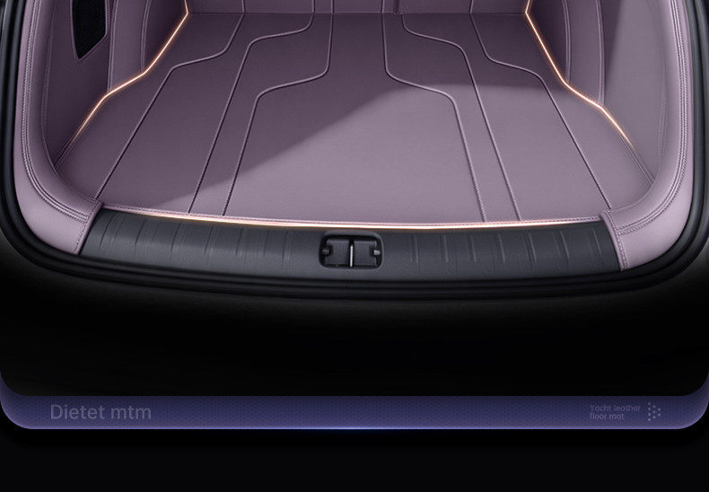 Suitable for Shangjie Z7/Z7T, full-cover trunk mat, modified decorative leather protective mat, accessories and supplies