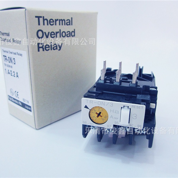 原装正品日本富士热过载继电器TR-ON/3 热保护1.4-2.2A