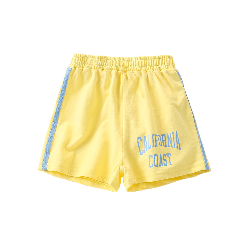 En stock malwee pantalones para niñas verano nuevos niños europeos y americanos impresos cintura elástica pantalones casuales para niños image 6