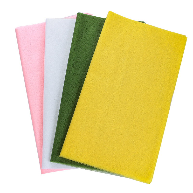 Regalo de La Flor de la caza encantador papel de algodón puro de color fresco hecho a mano ramo de papel de embalaje ramo de la tienda de flores forro translúcido papel de embalaje de flores secas