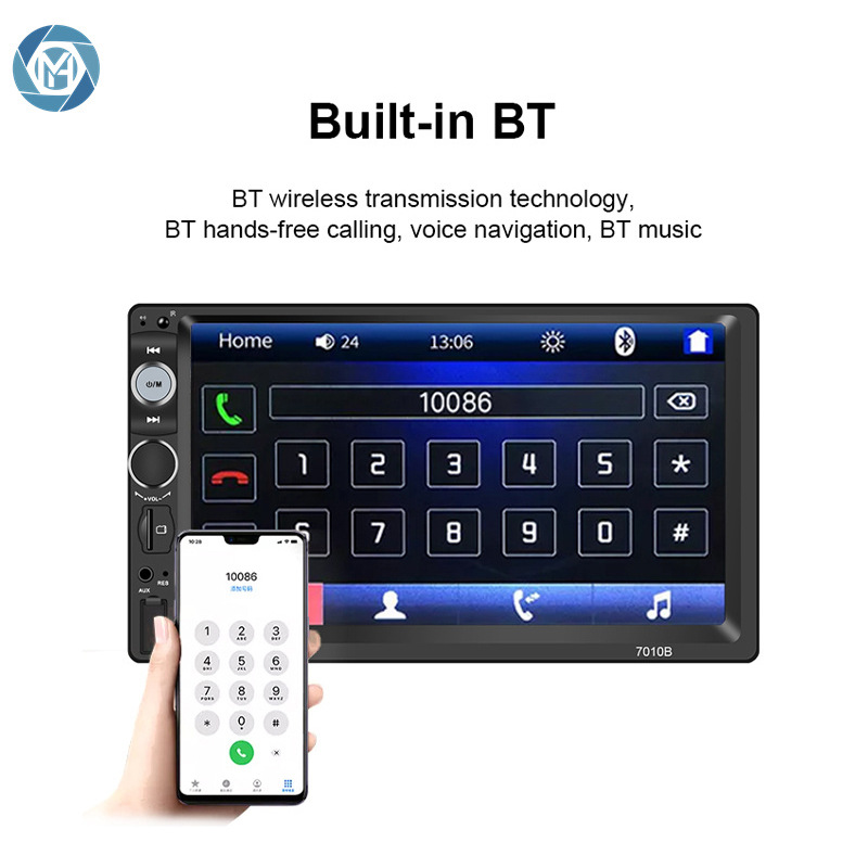 Reproductor MP5 Coche 7" - Bluetooth Carplay