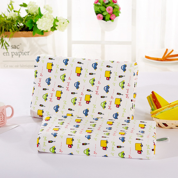 quality children's organic cartoon cotton pillow for students