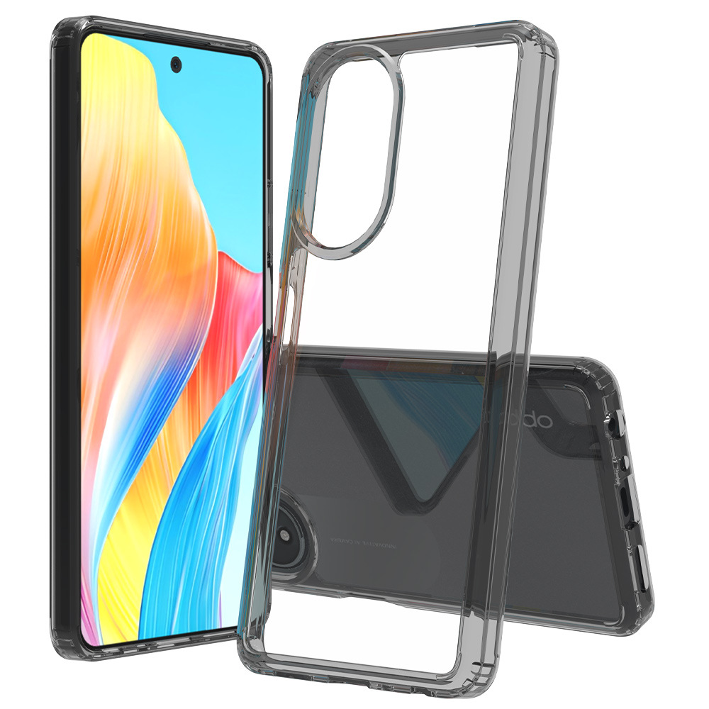 MOQ50 en stock para OPPOA58 4G cristal acrílico 1,5mm dos-en-uno resistente a la caída PC + TPU teléfono caso