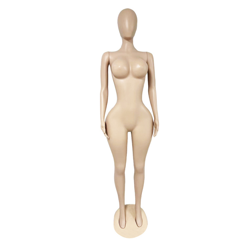 Modelo femenino de gran tamaño comercio exterior transfronterizo color de piel modelo de ropa femenina muestra de ventana maniquí modelo de cuerpo completo