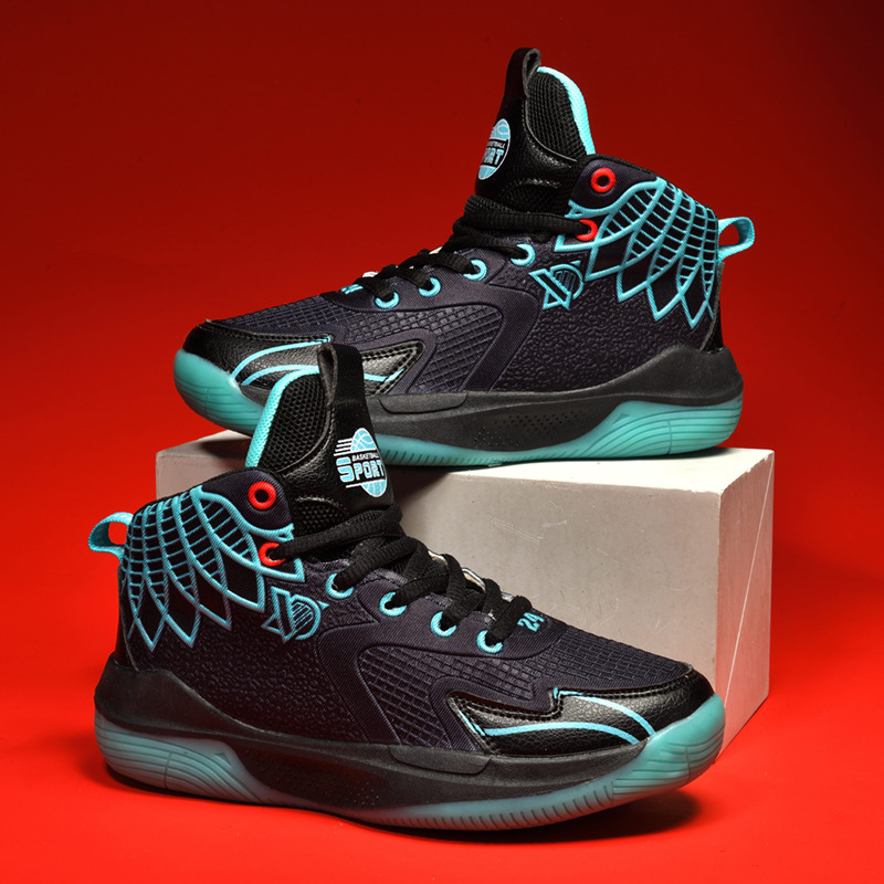 Sport 2023 Estate Nuovi bambini antiscivolo Pratiche scarpe da corsa per ragazzi grandi da basket_voghion.com