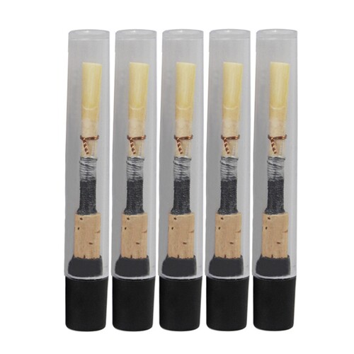 Wholesale oboe reeds natural reed reeds red line black line musical instrument reeds individually packaged oboe whistle head