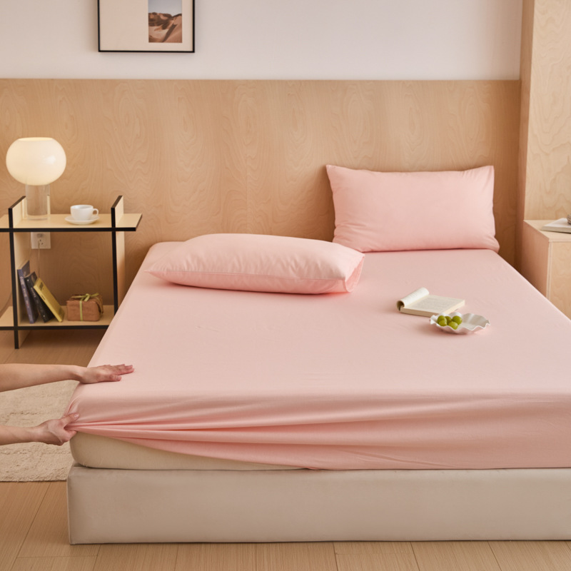 Sombrilla de cama de algodón puro pieza individual 100 algodón Simmons funda protectora de colchón todo incluido funda de cama funda de cama 2025 nuevo 3