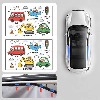 Privacy Protection, Car curtains - car-2-in-the-back-row