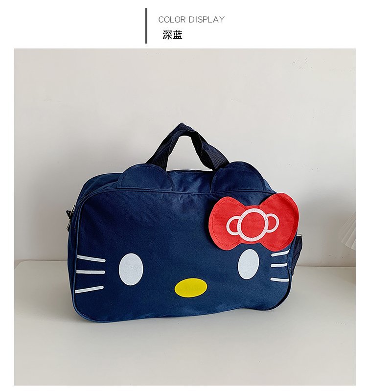 Nueva bolsa de viaje de gran capacidad Oxford caricatura linda bolsa de almacenamiento para viajar bolsa de hombro bolsa de mano