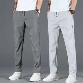 男士加绒休闲裤怎么选？冬季宽松直筒款解析