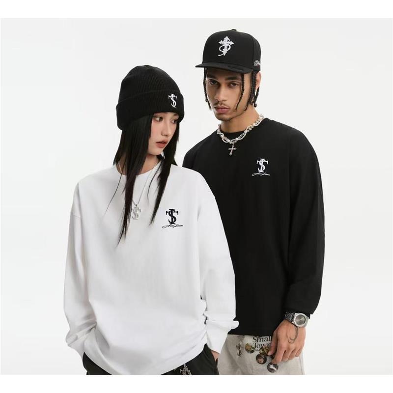 Stk American Basic Style Logo Long-Sleeved T-Shirt for Men and Women in Autumn and Winter Hip-Hop Trendy Printed Sports Casual Base Shirt Stk American Basic Style Logo Long-Sleeved T-Shirt for Men and Women in Autumn and Winter Hip-Hop Trendy Printed Sports Casual Base Shirt
