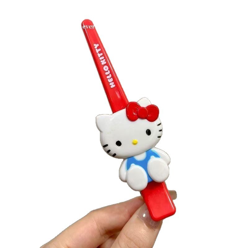 ハローキティ甘くてかわいい漫画猫前髪クリップサイドクリップアヒルサイドシームレスヘアクリップヘアアクセサリー|undefined