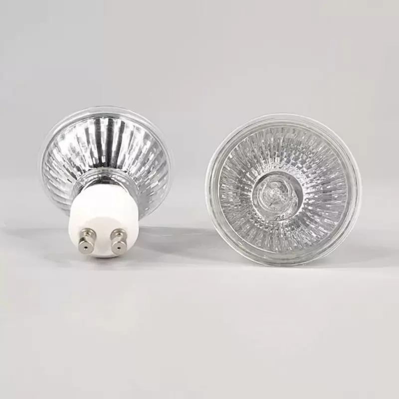 GU10可调光卤素灯泡35W50W香薰灯石英融烛灯射灯插脚灯具融蜡灯