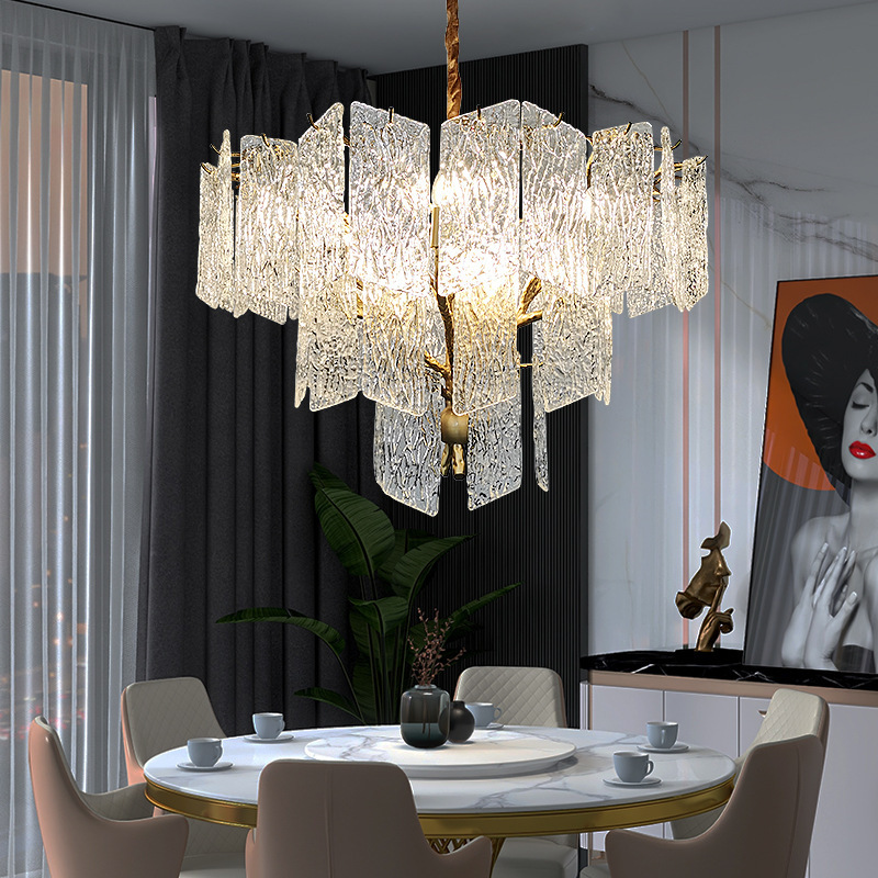All-Copper Living Room Light Luxury Chandelier with Unique Branch Art Design, Glass Post-Modern Minimalist Dining Room Bedroom Creative Lamp All-Copper Living Room Light Luxury Chandelier with Unique Branch Art Design, Glass Post-Modern Minimalist Dining Room Bedroom Creative Lamp
