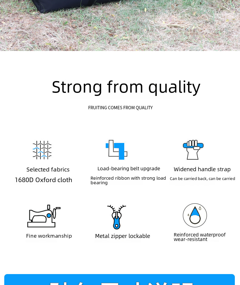 Fabrik Großhandel Reisepaket Reisetasche Outdoor-Ausrüstung Tasche große Kapazität wasserdicht Fahrrad Fahrradpaket_voghion.com