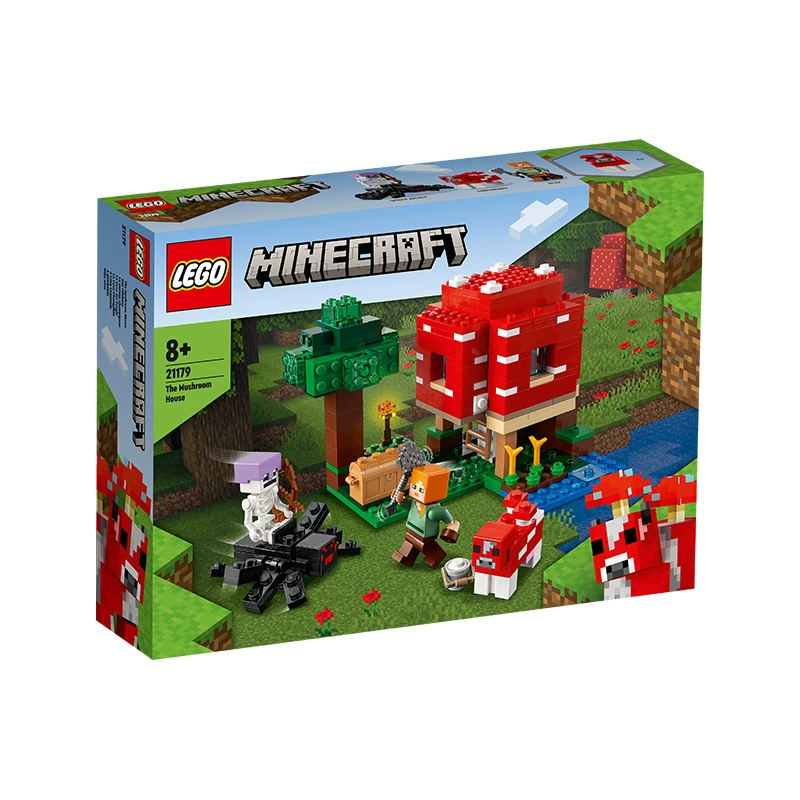 Конструктор LEGO Minecraft 21177 21178 21179 21181 21183, строительные блоки