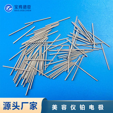 宝鸡德臣源头厂家美容仪铂电极 铂金双面涂层钛阳极 规格全