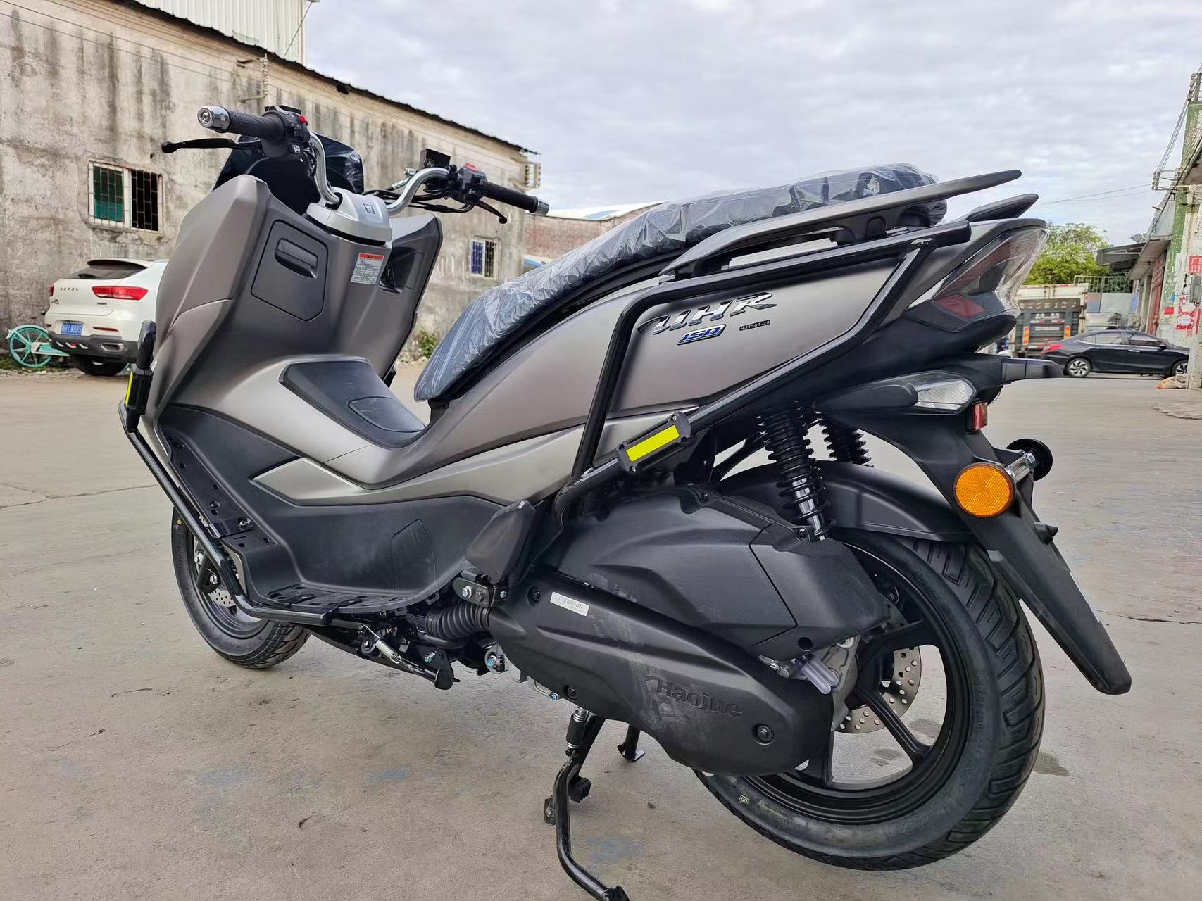 Factory Export Suitable for Haojue Uhr150 High Carbon Steel Crash Bars Motorcycle Modification Anti-Fall Protection Bars