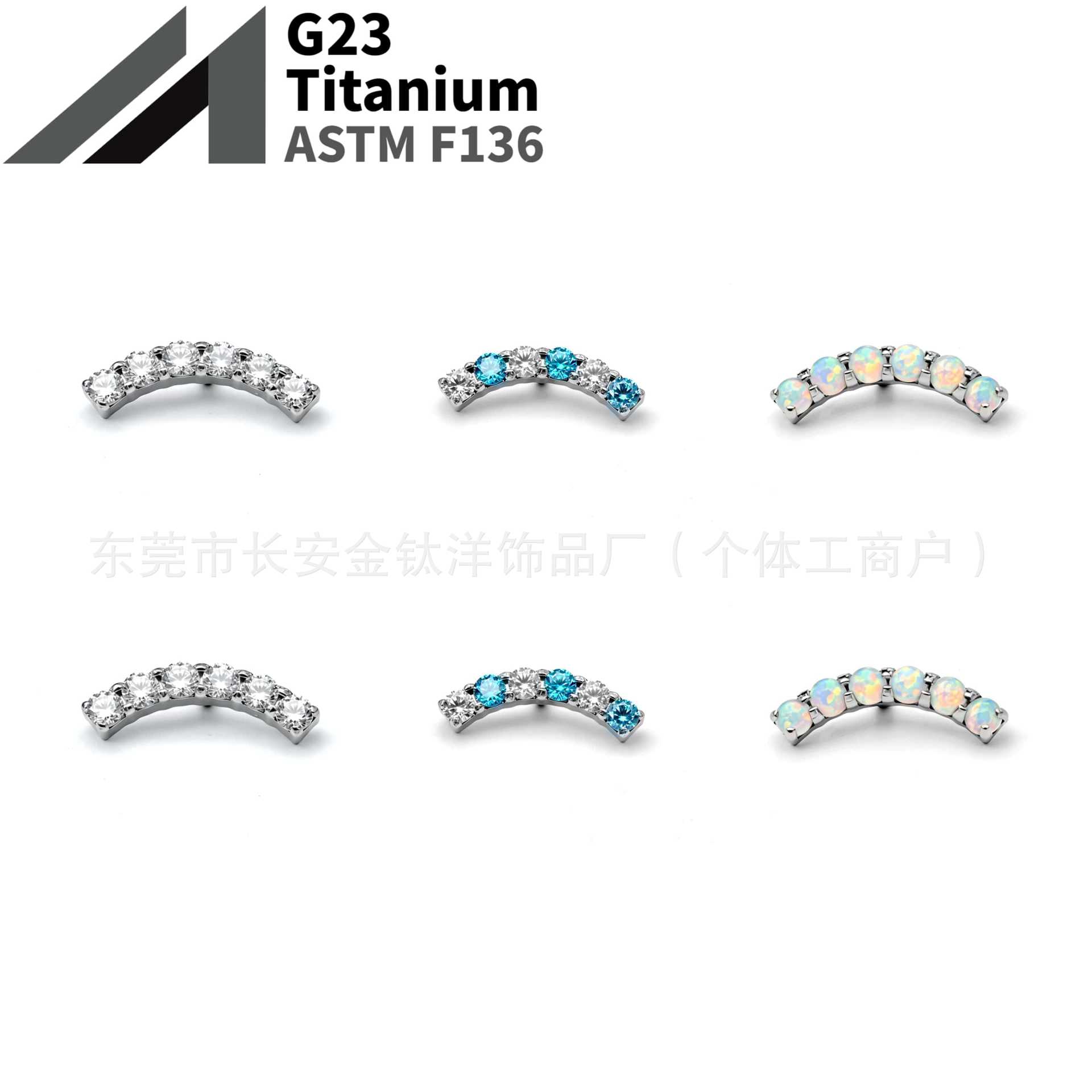 16G labret stud size and finish detail