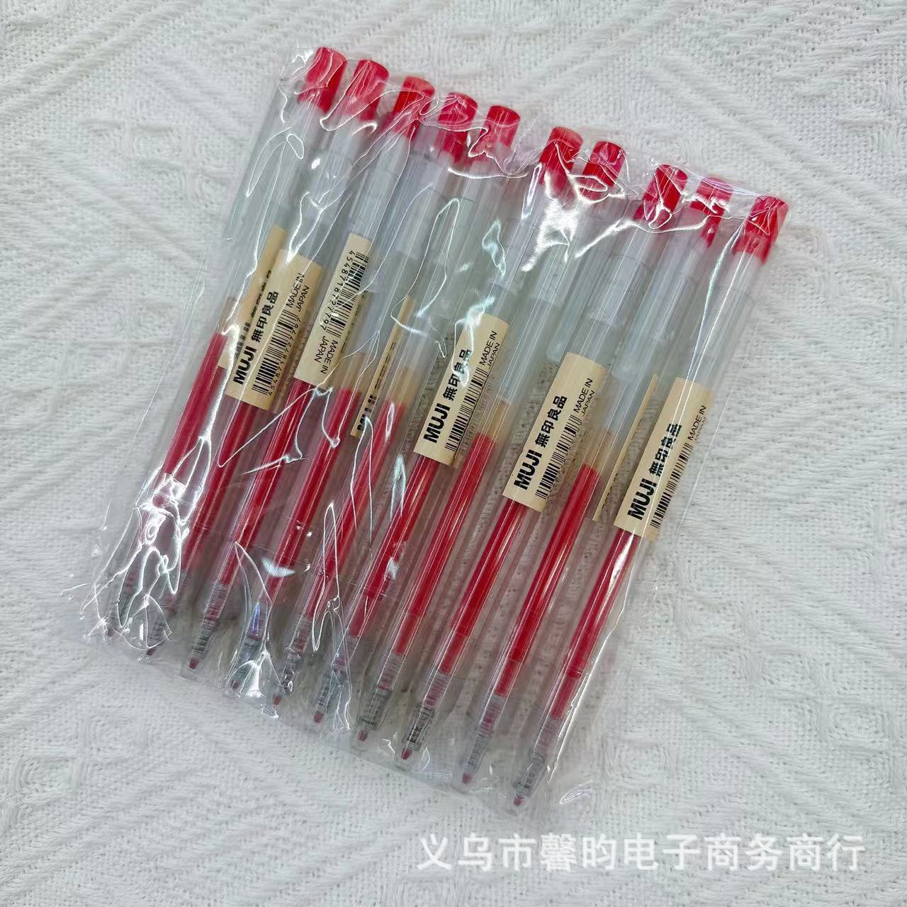 인쇄가 없는 빨간색 대형 라벨 펜 캡(싱글)