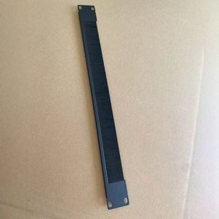 1U 19 inch cabinet brush blind plate/brush baffle/network brush blind plate/1U brush distribution frame
