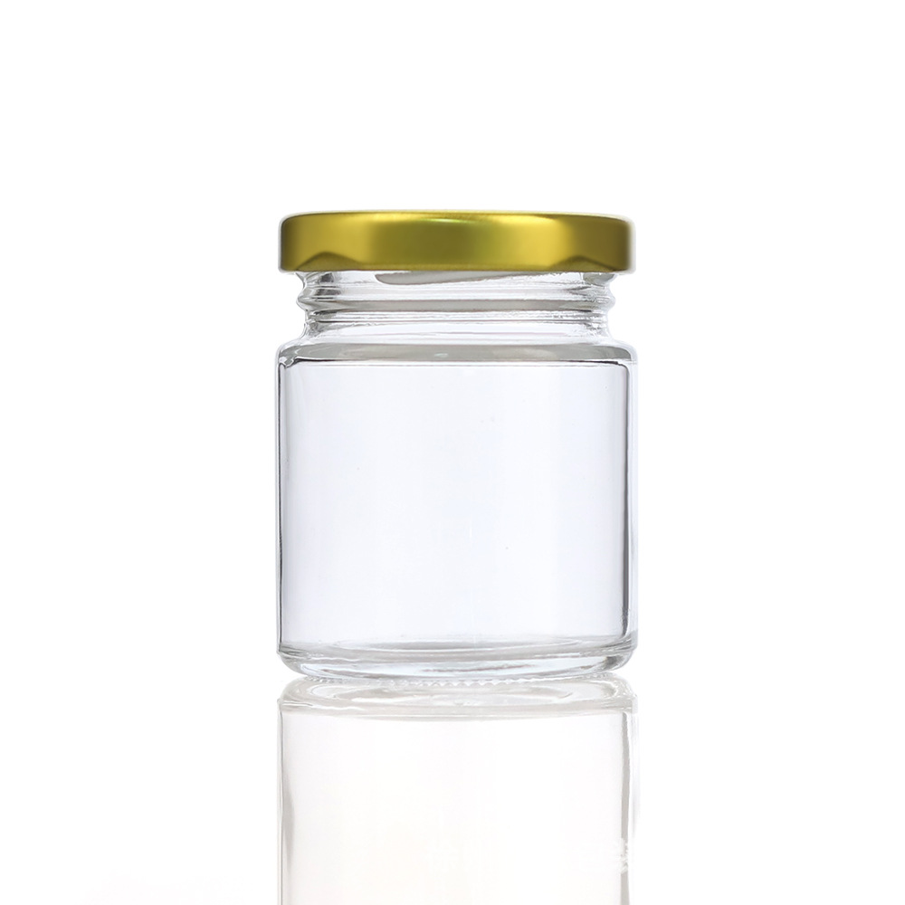 Fabricante suministro de stock de botellas de mermelada de miel pequeñas botellas de condimento botellas de gelatina botellas de vidrio selladas