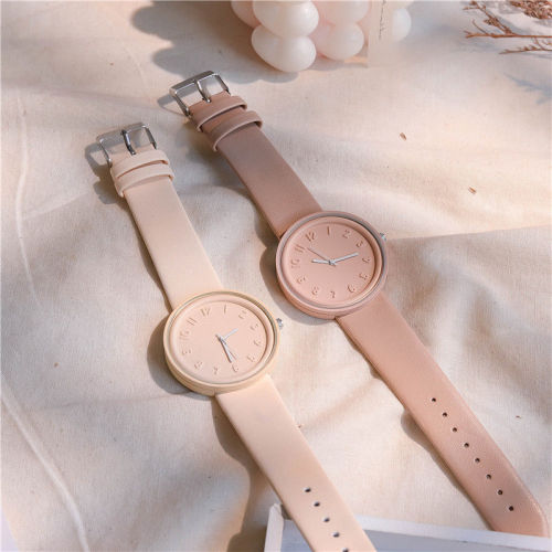 ins niche design watch female students high appearance simple temperament junior high school Japanese style minimalist style  new style