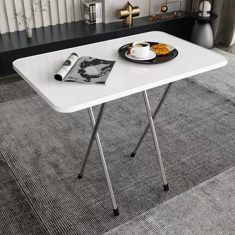 简约可折叠桌便携长方形靠墙小桌子宿舍出租房吃饭小方桌户外摆摊