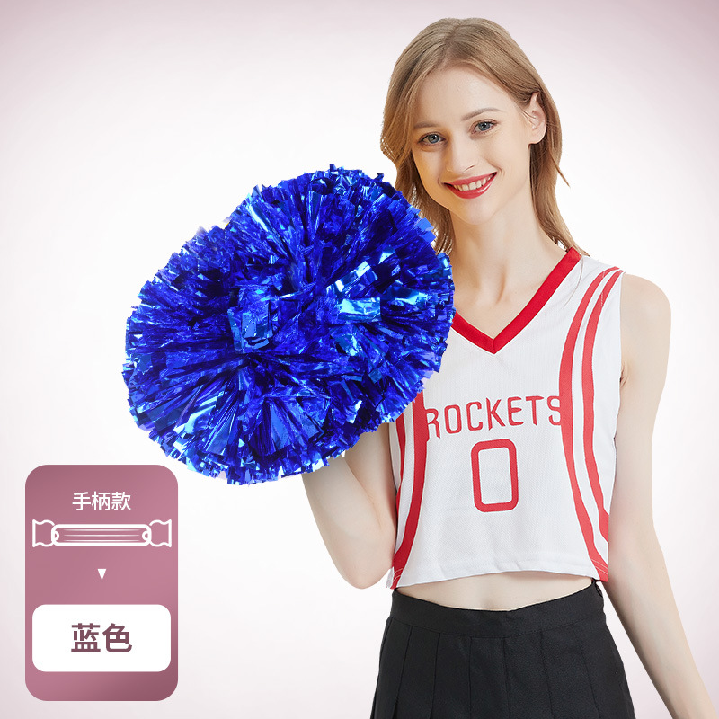 Porristas Bola de flores porristas mano flor mano sacudida flor danza rendimiento mano flor porristas flor bola de color rendimiento