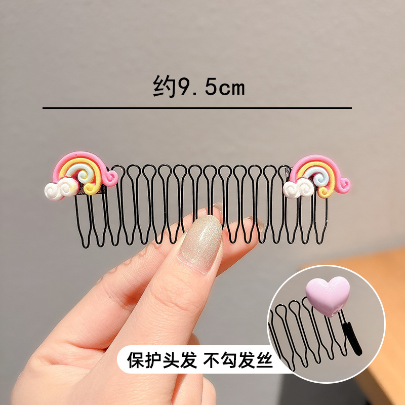 Peinado de niños pinzas de cabello para mujeres 2025 nuevo tipo de cabeza trasera máquina de cabello de tracción de peine de cabello enchufe de peinado adornamiento pinzas de cabello