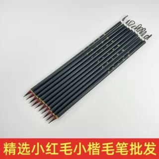 狼毫小楷毛笔狼毫兼毫初学者瘦金体簪花小楷毛笔蝇头小楷书法练字