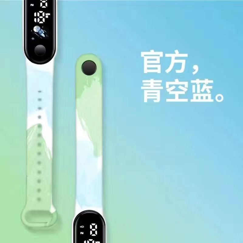 高颜値中学生腕時計女子モデルかわいいファッション韓国版シンプル夜光防水女子児童運動手環|undefined