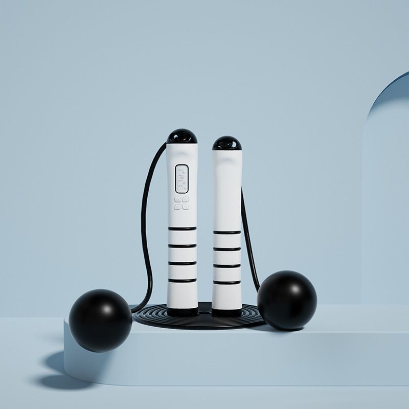 블랙 & 핑크 스틸 와이어 끈 없는 대형 볼 겸용 (업그레이드 4버튼)