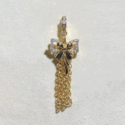 Zərgərlik ara hissələri DIY Accessories Snowflake Bow - gold-no-1-bow-tassel