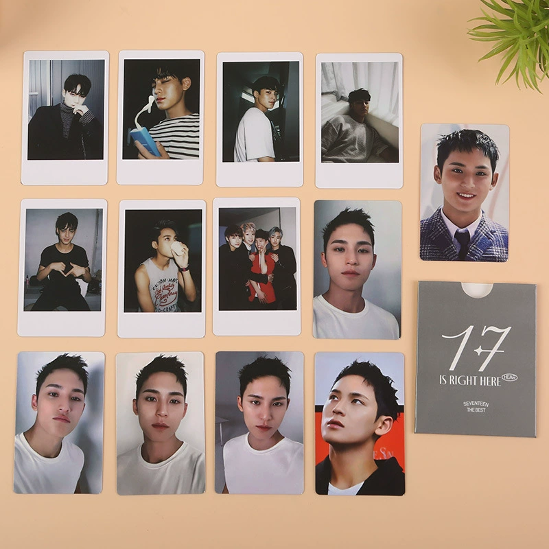 Корейская группа 17 SEVENTEEN новая специальная маленькая карта