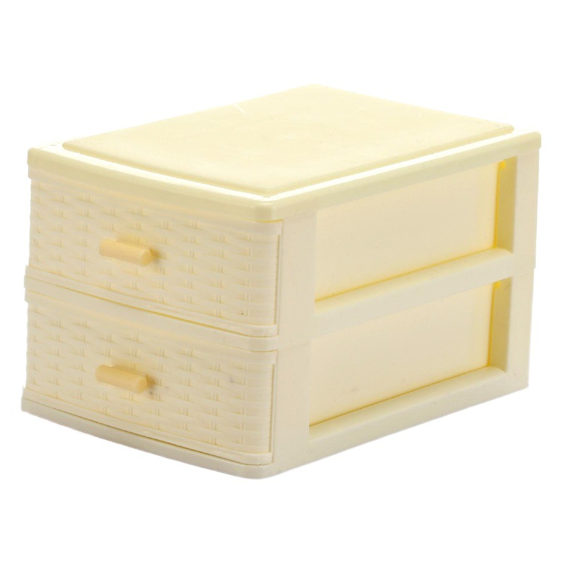 Multi-Layer Drawer-Type Storage Cabinet, Student Dormitory Cosmetics and Jewelry Organizer, Plastic Desktop Storage