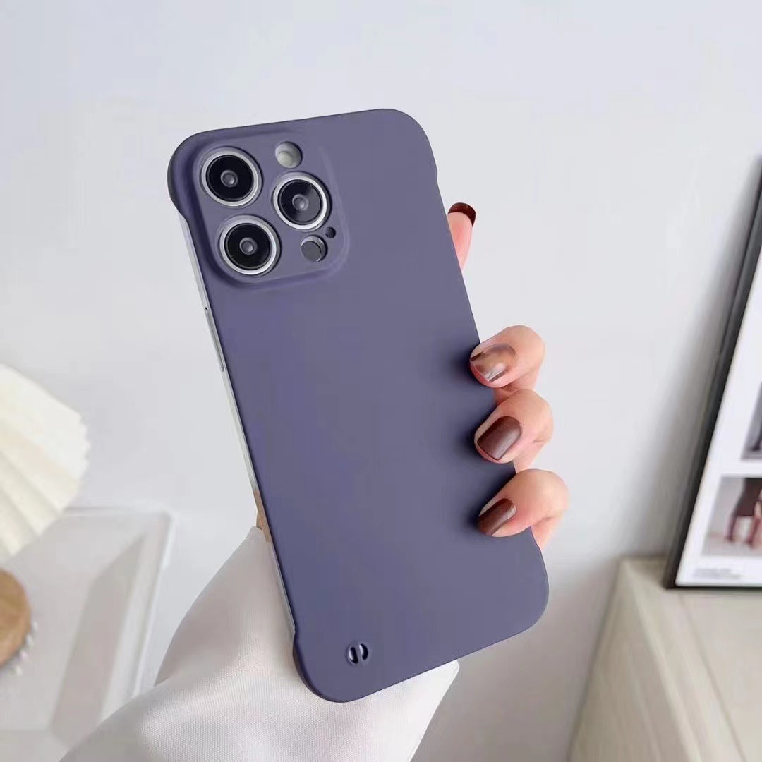 Color sólido simple sin marco Huawei mate60pro teléfono caso 15PROMAX para Apple 12/11 hombres y mujeres duro