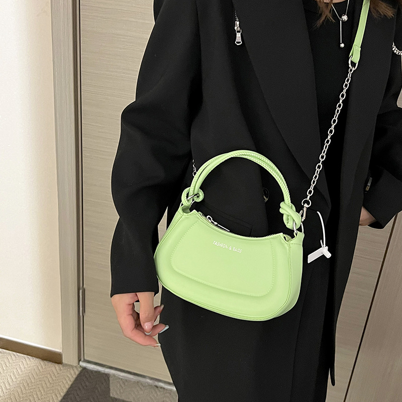 Auslänneschen Handel Retro Hard Shell Kettentasch grenziwwerschreidend nei gedréckte Bréifhandtasche trendy Moud Fraen Schëller Crossbody Tasche_voghion.com