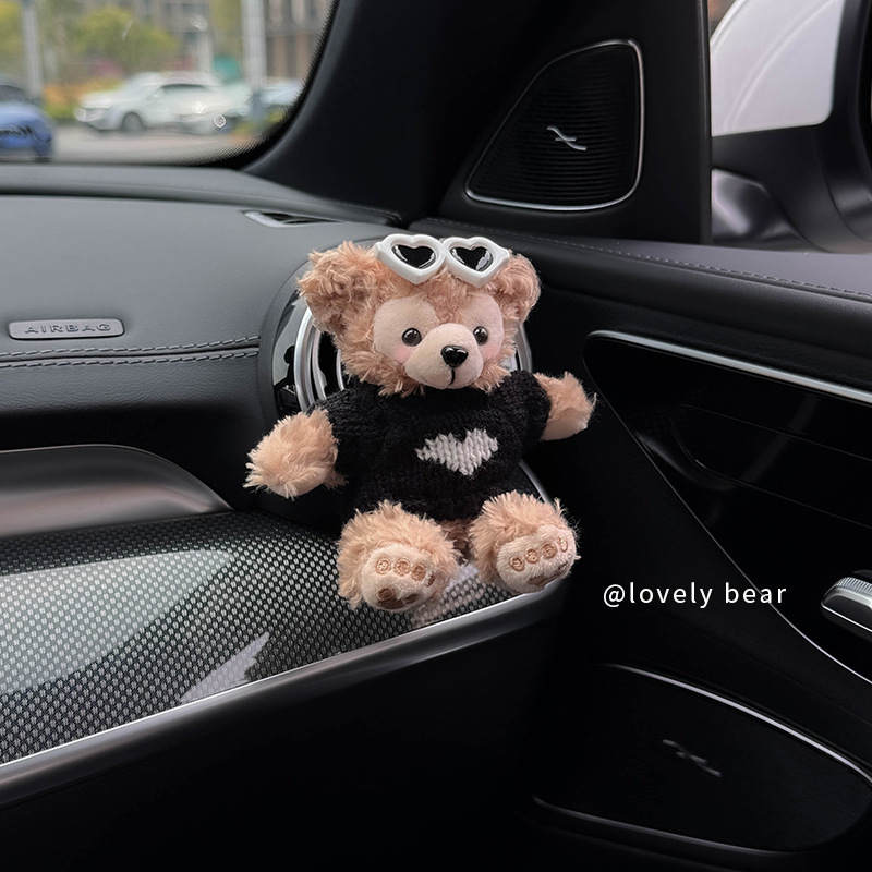 Aromaterapia para automóvil Decoración de salida de aire acondicionado para automóvil 2025 Nuevo Shirolimei Adornos lindos Fragancia para automóvil Mujer