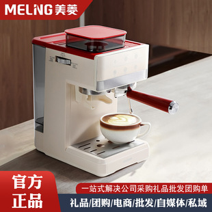 Meiling/Meiling Coffee Machine Household Grinding All-In-One Small Italian Semi-Automatic Smart Coffee Machine Steam