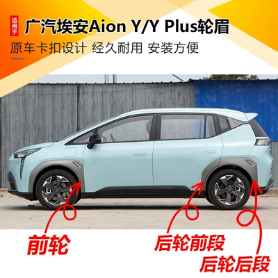Wheel eyebrow, Y/Y Plus Wheel Arch Front