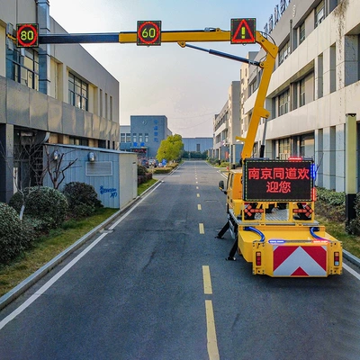 Blue Brand Double-Row Mobile Road Sealing Vehicle Signal Indicator Light 70K Anti-Collision Pad Night Lighting Highway Safety
