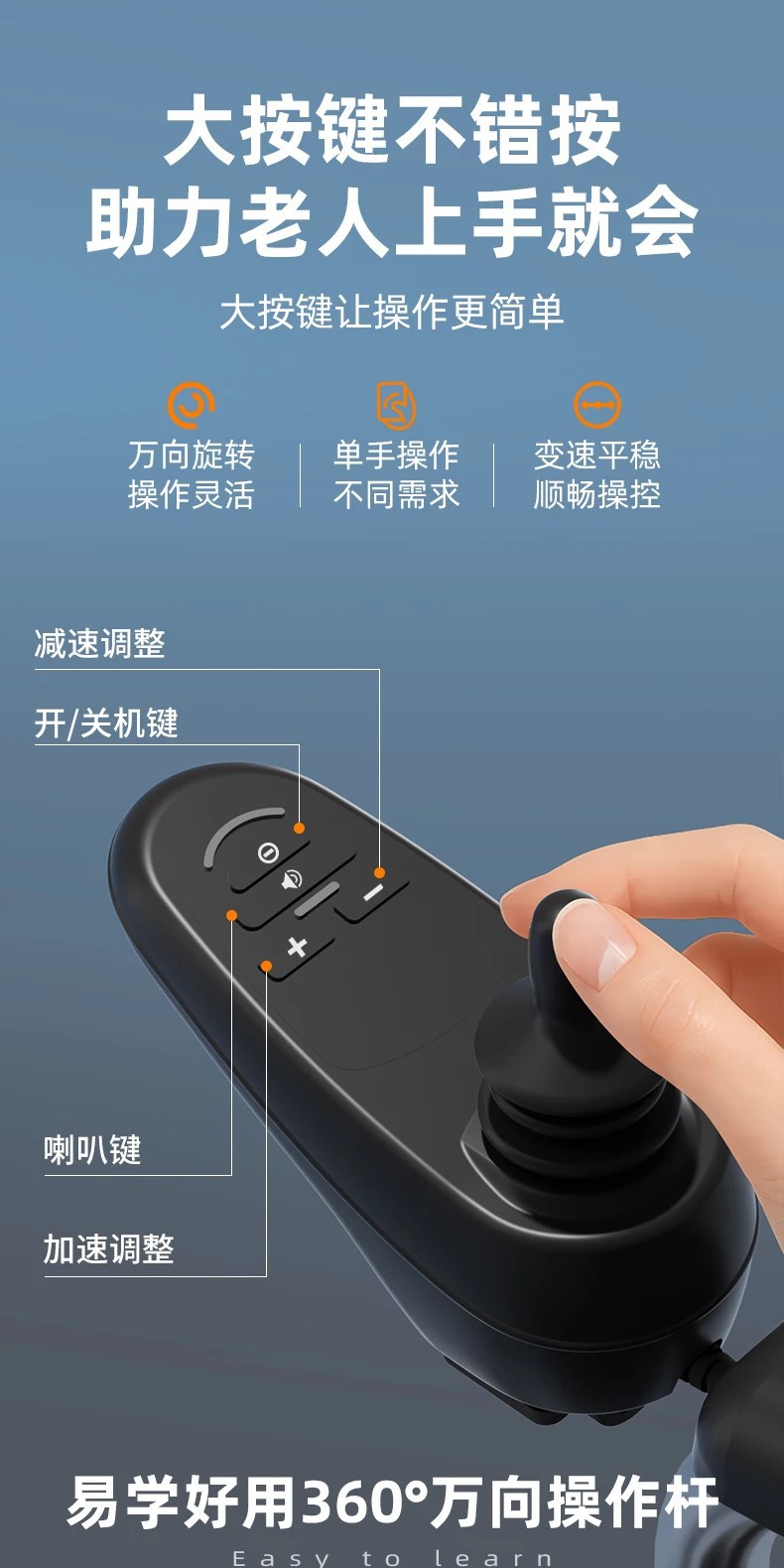 The electric wheelchair can be taken on a plane, it is a new original model, portable and foldable, specially designed for elderly people to use for walking and as a mobility aid